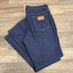 Vintage Men’s Wrangler Regular Fit Paper Tag Jeans Size 34x30